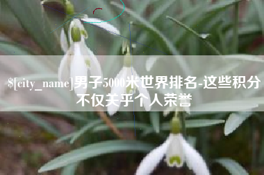 山东男子5000米世界排名-这些积分不仅关乎个人荣誉