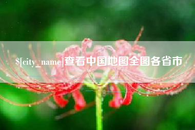 山东查看中国地图全图各省市