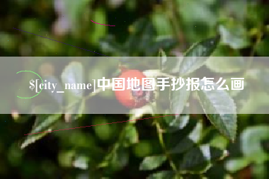 山东中国地图手抄报怎么画