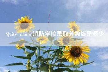 山东消防学校录取分数线是多少
