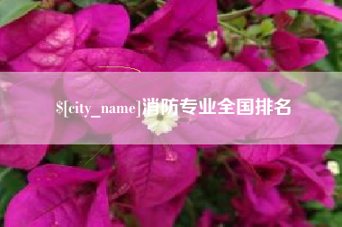 山东消防专业全国排名