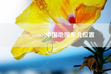 山东中国地图东北位置