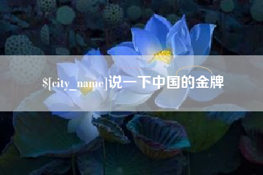 山东说一下中国的金牌
