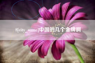 山东中国的几个金牌啊
