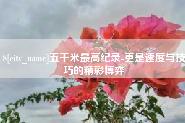 山东五千米最高纪录-更是速度与技巧的精彩博弈