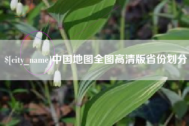 山东中国地图全图高清版省份划分