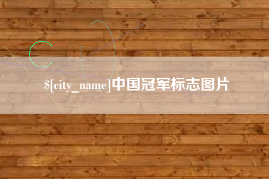 山东中国冠军标志图片