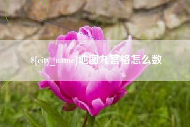 山东地图九宫格怎么数
