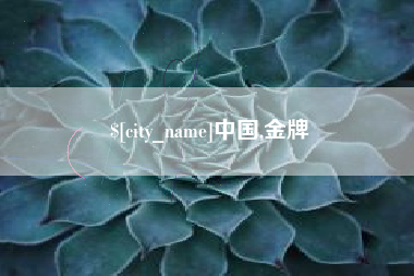 山东中国,金牌