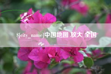 山东中国地图 放大 全国