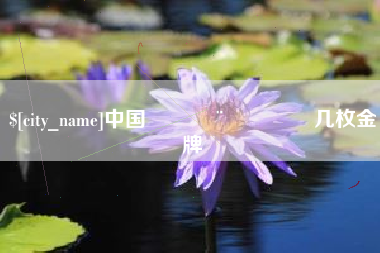 山东中国🇨🇳几枚金牌