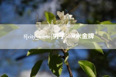 山东男子5000米金牌