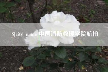 山东中国消防救援学院航拍