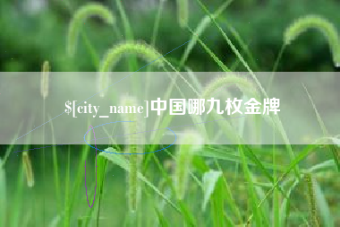 山东中国哪九枚金牌